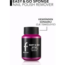 Ergün Collection Pratik Süngerli Oje Çıkarıcı - Nail Polish Remover - 000-8682536034289