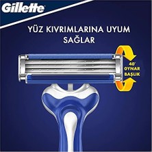 Ergün Collection Blue3 Sensitive Kullan At Tıraş Bıçağı 3'lü 1 Paket