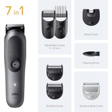 Ergün Collection Hepsi Bir Arada Series 5, 7’si 1 Arada Tıraş Kiti, Keskin Bıçak, Vücut Tıraşı AIO5520