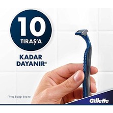 Ergün Collection Blue3 Slalom Kullan At Tıraş Bıçağı 12'li