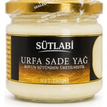 Sütlabi Sade Yağ (Ghee) 250 gr | %99,5 Saf Koyun Sütü Yağı - Renklendiricisiz, Katkısız, Laktozsuz, Kazeinsiz Saf Altın Yağ