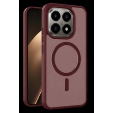 Mudanis Joko Xiaomi Mi 15T Jota Magsafe Kapak - Bordo