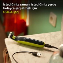Ergün Collection Oneblade Yüz ve Vücut Için Hibrit Tıraş Makinesi,sakal Şekillendirici, Islak/kuru Kullanım, 3 Kirli Sakal Tarağı, 1 Yedek Bıçak, Vücut Tarağı, Cilt Koruması, Çift Taraflı Bıçak, QP2824/10