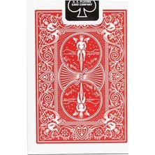 Ergün Collection 807 Klasik Kutu Rider Back Standard Endeks, 1 Deste, Mavi Veya Kırmızı