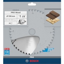 Ergün Collection Professional Accessories Daire Testere Bıçağı, Gri, 190X20/16X2,6 Mm, 48, 1 Adet