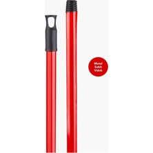 Premini Metal Vidalı Fırça ve Çekçek Sapı, 110 Cm, Dayanıklı ve Kullanışlı Ürün