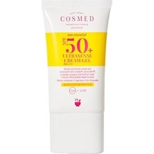 Ergün Collection Cosmed Hassas ve Kızarıklığa Eğilimli Ciltler Için SPF50+ Yatıştırıcı Güneş Kremi - Ultrasense Cream Gel SPF50+ - 40 ml