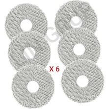 Premini Dreame L10S Pro Ultra Heat Uyumlu 6'lı Mop Paspas Seti
