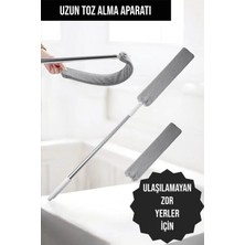 Premini Uzun Mikrofiber Başlıklı Toz Alma Aparatı ile Derin Temizlik
