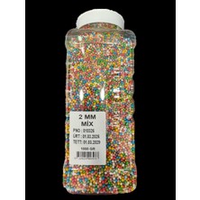 Şeker Boncuk Mix 2 mm 1 kg My Bake