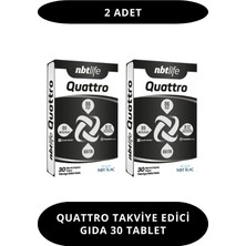 Quattro Takviye Edici Gıda 30 Tablet (2 Adet)