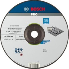 Professional 2608600541 Schleifzubehör SCHRUPPSCH.230 x 6 mm F.ıno x