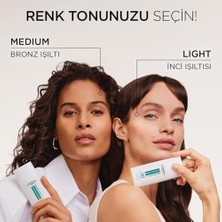 Hype Store Bright Reveal Spf 50+ Koyu Leke Karşıtı Renkli Fluid Günlük Yüz Güneş Kremi 50 ml - Medium