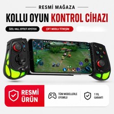 Azurtech Mobil Oyun Konsolu Kontrolcüsü | Hall Effect Joystick | Şarj Destekli | Android & Ios Uyumlu | Pubg, Cod Mobile, Arena Of Valor