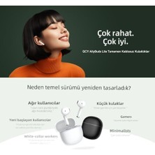 Hype Store Qcy Ailybuds Lite Enc Gürültü Engelleme Bluetooth 5.3 Kablosuz Kulaklık T29 Siyah