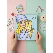 Jaca Kes-Yapıştır-Oyna Kedi ve Bebek Giydirme Kombin Oyunu