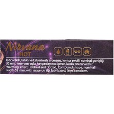 MWX Teknoloji Nirvana Hot Prezervatif 10 Adet