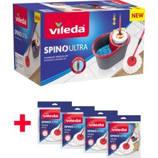 Premini Pratik ve Temizlik Için Ultra Otomatik Seti + 4 Yedek Paspas