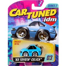 Mabelme Store Cartuned Jdm Seri 2 1983 Celica Supra, Mavi, Metal Gövde, Diecast Arabası