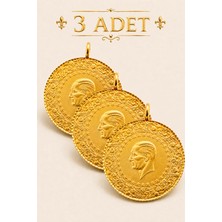 Aks Gold 3 Adet Yeni Tarihli Çeyrek Altın