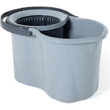 Premini Çevre Dostu Spin Mop Temizlik Seti 19 Lt Nardo Gri