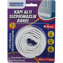 Kapı Altı Sızdırmazlık Bandı 40MMX110CM, Beyaz