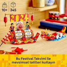 Mabelme Store 2'si 1 Arada Festival Takvimi Seti 40678, Kız ve Erkek Çocuklar Için Oyuncak Set, Doğum Günü Hediye Fikri (345 Parça)