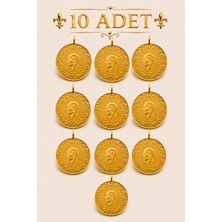 Aks Gold 10 Adet Yeni Tarihli Çeyrek Altın