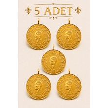 Aks Gold 5 Adet Yeni Tarihli Çeyrek Altın