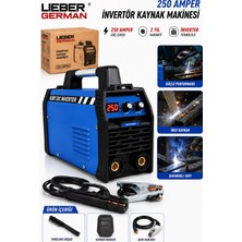 Lieber German Igbt 250 Amper Dijital Ekranlı Çift Kartlı Invertör Kaynak Makinesi