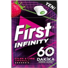Hype Store First Infinity 60 Dk Çilek Lime Aromalı Şekersiz Draje Sakız 19,5 gr
