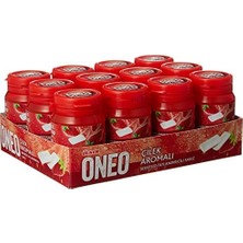 Hype Store Oneo Çilek Aromalı Şişe Draje Sakız 60 Gram x 12