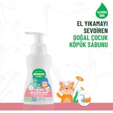 SIVENO%100 Doğal Zeytinyağlı Çocuk Köpük Kastil Sabun Yoğun Nemlendirici Arındırıcı Bitkisel Vegan 250 ml