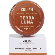 Terra Luna Bronz Renkli Dudak & Yanak Balmı | Bitkisel Krem Allık&ruj&far