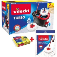 Premini Yüksek Performanslı Turbo Pedallı Temizlik Seti, Kolay ve Hızlı Kullanım