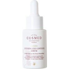 Cosmed Göz Altı Torbalanma, Morluk Karşıtı Göz Çevresi Serumu - Detoxing Eye Contour Serum - 15 ml