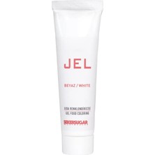 Jel Boya Şeker & Sugar  100 gr Beyaz