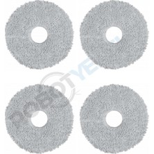 robotyedek Dreame L10S Ultra Gen 2 (RLL32SE) 4 Adet Mikrofiber Mop Bez