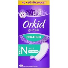 Hype Store Yaprak Günlük Ped Normal Büyük Paket 40 Adet Ped