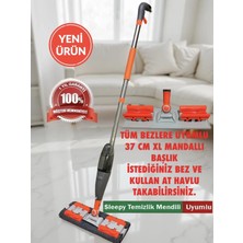 Premini Yedekli Sprey Mop, Su Püskürtmeli, Çok Amaçlı Temizlik Aracı