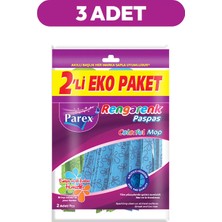 Premini Renkli Paspas Seti 6 Adet, Yumuşak ve Dayanıklı Ev Dekorasyonu