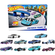 Hype Store Oyuncak Arabalar, 10'lu Yarış Arabası Paketi, 1:64 Ölçekli Corvette, Lamborghini, Mclaren ve Originals Içerir (Amazon'a Özel)