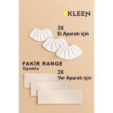 Premini Buharlı Temizlik Makinesi Yedek Bez Seti, Beyaz, Pratik ve Kolay Kullanım