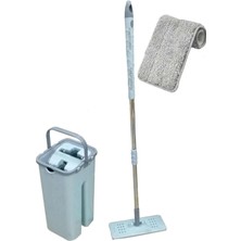 Premini Yumuşak Mikrofiber Plastik Mop Temizlik Seti 8 Litre, Pratik ve Hafif