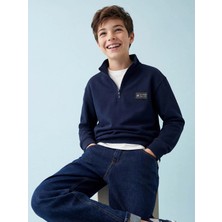 Lc Waikiki Yeni Sezon Yarım Fermuarlı Yaka Erkek Çocuk Sweatshirt