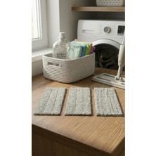Premini 3'lü Mikrofiber Tablet Mop Bezi, Çift Taraflı Temizlik Seti