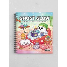 Jaca Ghost Glow 40 Sayfalık Boyama Kitabı Kalın Sayfalar