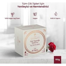Beeauty Taş Dövme Sabun Gül Yaprağı