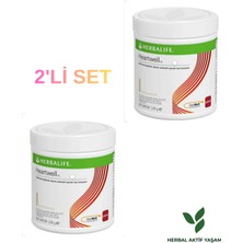 Herbalife Heartwell 2'li Set Yulaf Beta-Glukanı İçeren Vanilya Aromalı Besleyici İçecek Tozu (229 G)