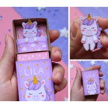Jaca Kes-Yapıştır-Oyna Unicorn Kız Giydirme Kutu Bebek Oyunu